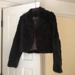 Adrienne Landau Fur Jacket